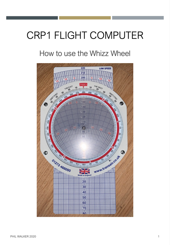 How to use the Whizz Wheel - CRP1 - Navigation Computer - Wind - Time - Drift - Heading - Groundspeed